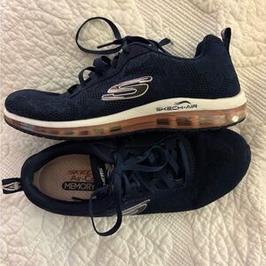 Skechers Dark Blue Air-Cooled Sneakers size 6.5